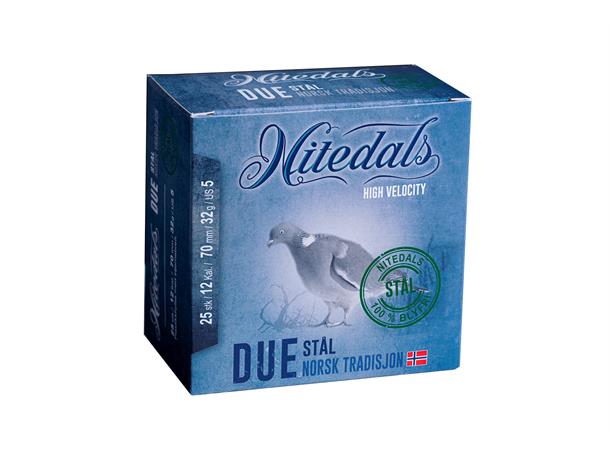 Nitedals Due Stål 25stk 12/70 32g #5