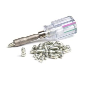 Tungsten studs & Tool
