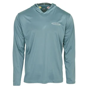 Vision Bamboo Bug & UV Hoodie Stone Blue
