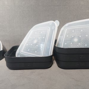 Cox & Rawle Bait Tub Blk/Opaq Lid