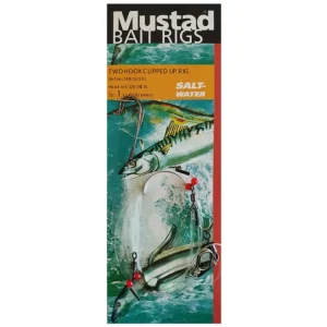 Mustad Two Hooked Clipped Up Rig #1