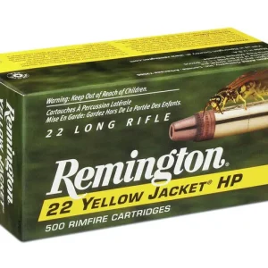 Remington Yellow Jacket Hyper Velocity 22LR 33gr TCHP