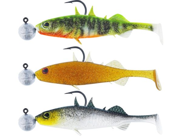 Westin Stanley The Stickleback Shadtail RNR - 5,5cm 5g #2/0 Dark Water Mix 3pcs