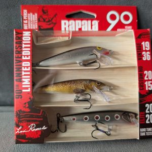 Rapala 90yr Anniversary Limited edition 3-pk Floater Small Naturistic