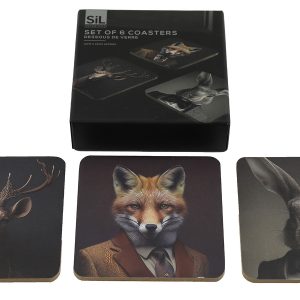 Bordbrikker Wild Gentleman 6 stk