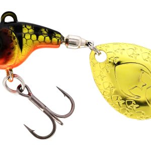DropBite Tungsten Spin Tail Jig Bling Perch