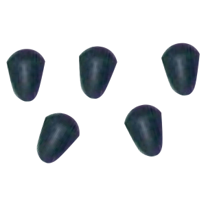 Owner 81088 Gummikuler Sort 3,5 mm - 12 stk.