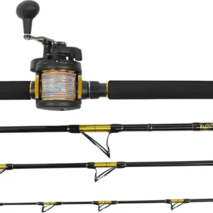 Penn Squall Travel 4-delt havfiskesett 20-30lb