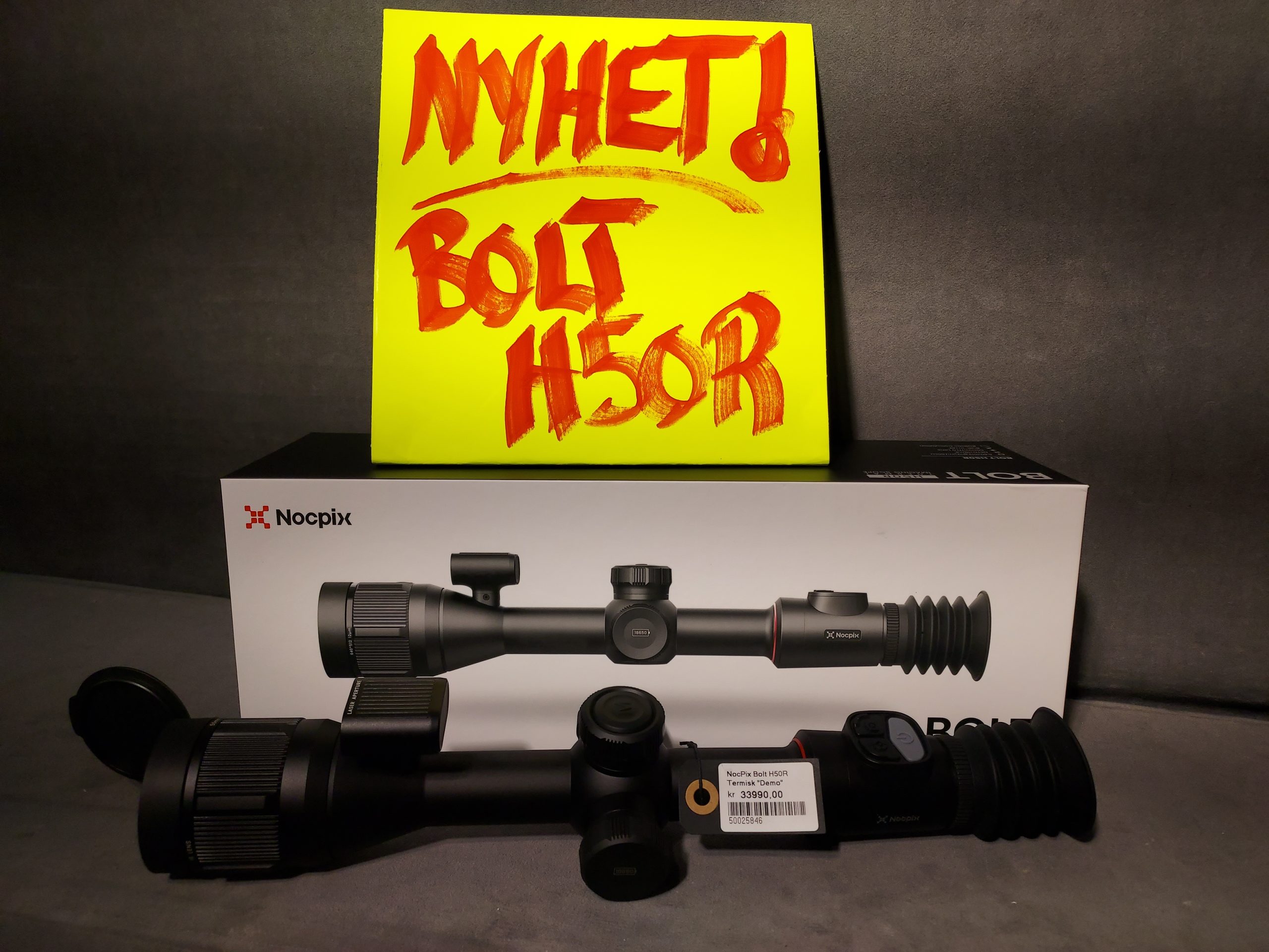 NocPix Bolt H50R Termisk Kikkertsikte