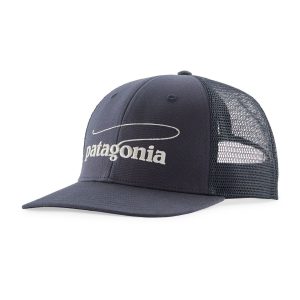 Patagonia Take a Stand Trucker Hat Casting Logo - Smolder Blue OS