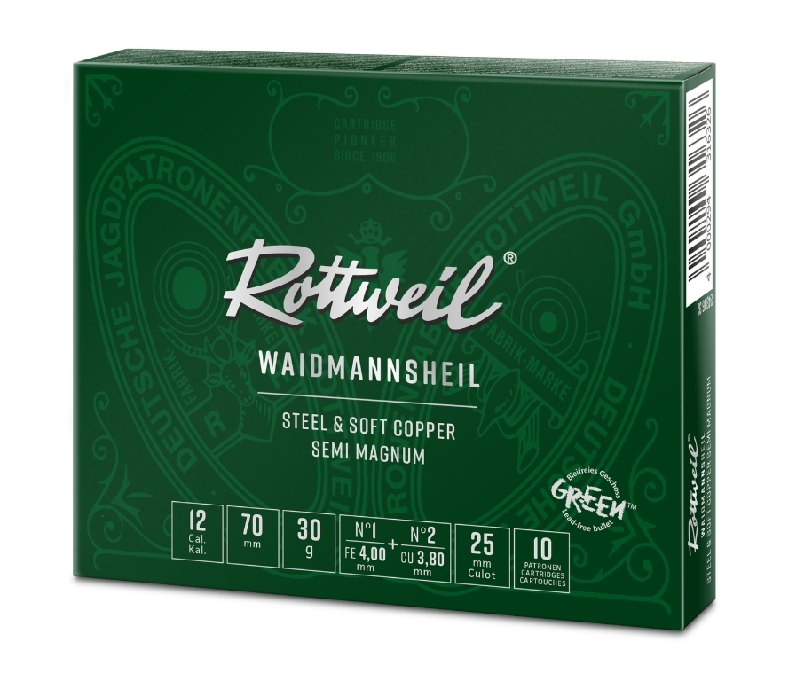 Rottweil WMH Steel & Copper 12/70 30g 10stk #4 + #6