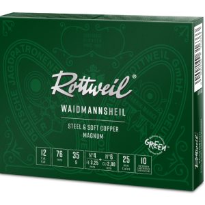Rottweil WMH Steel & Copper 12/76 35g 10stk #4 + #6