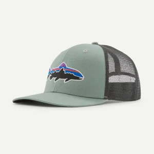 Patagonia Fitz Roy Trout Trucker Hat Cover Green OS