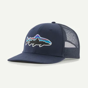 Patagonia Fitz Roy Trout Trucker Hat New Navy OS