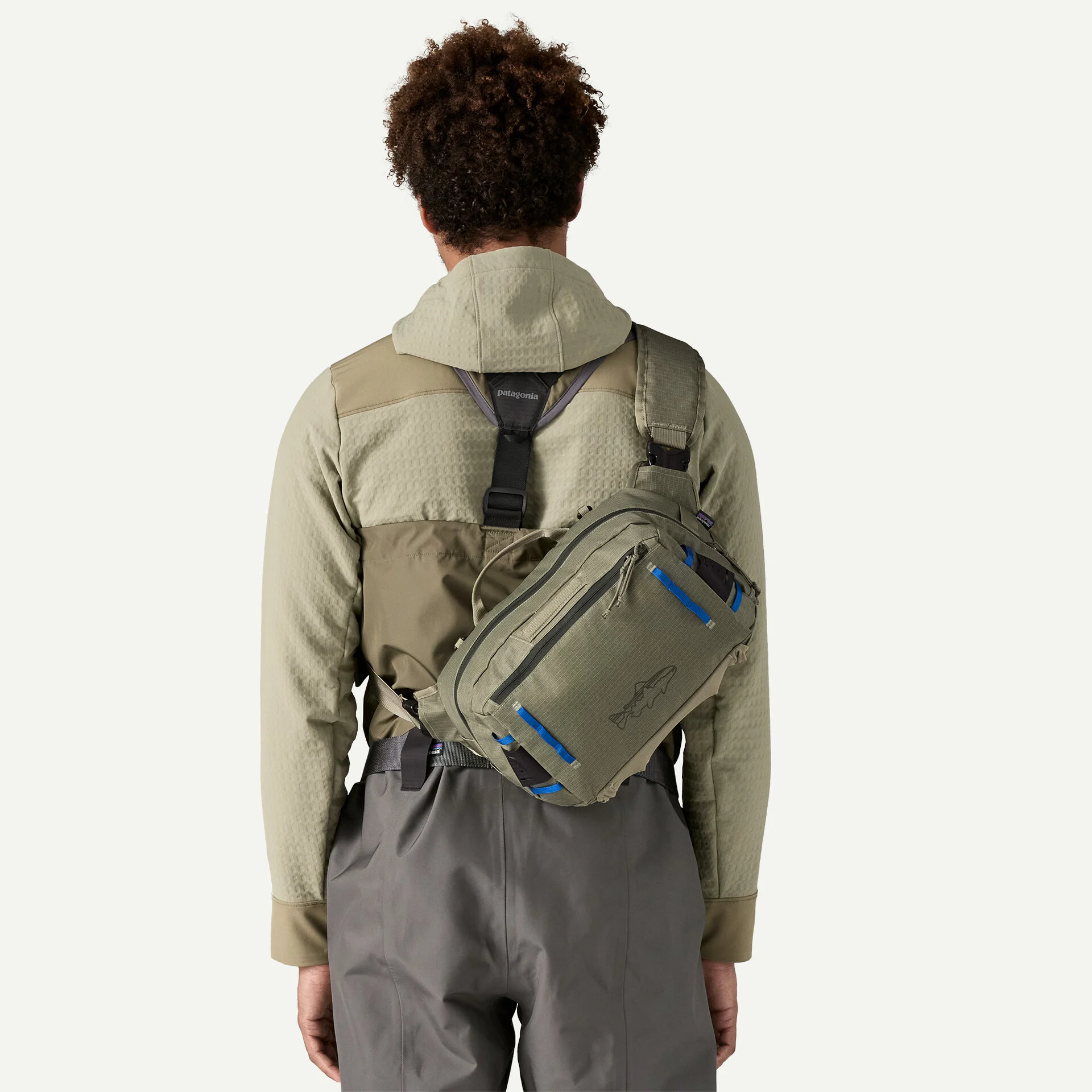 Patagonia Stealth Switch Pack 9L River Rock Green w/P6 Blue - Bilde 5