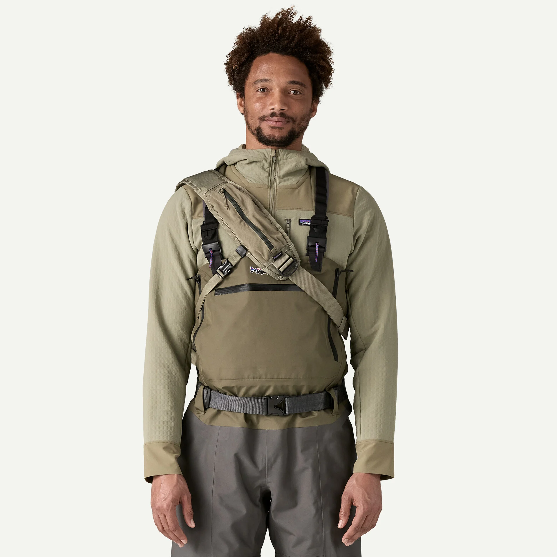 Patagonia Stealth Switch Pack 9L River Rock Green w/P6 Blue - Bilde 3